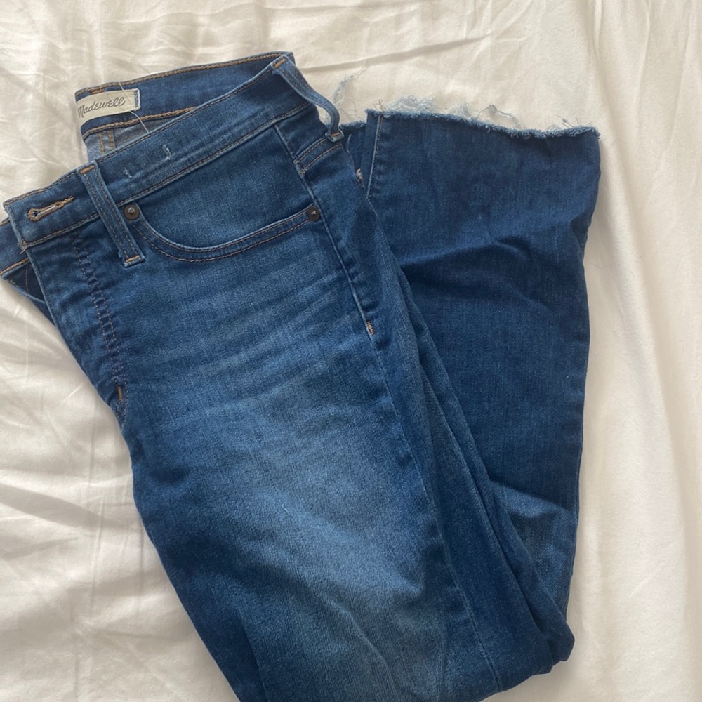 Cali Demi-Boot cut Madewell jeans petite